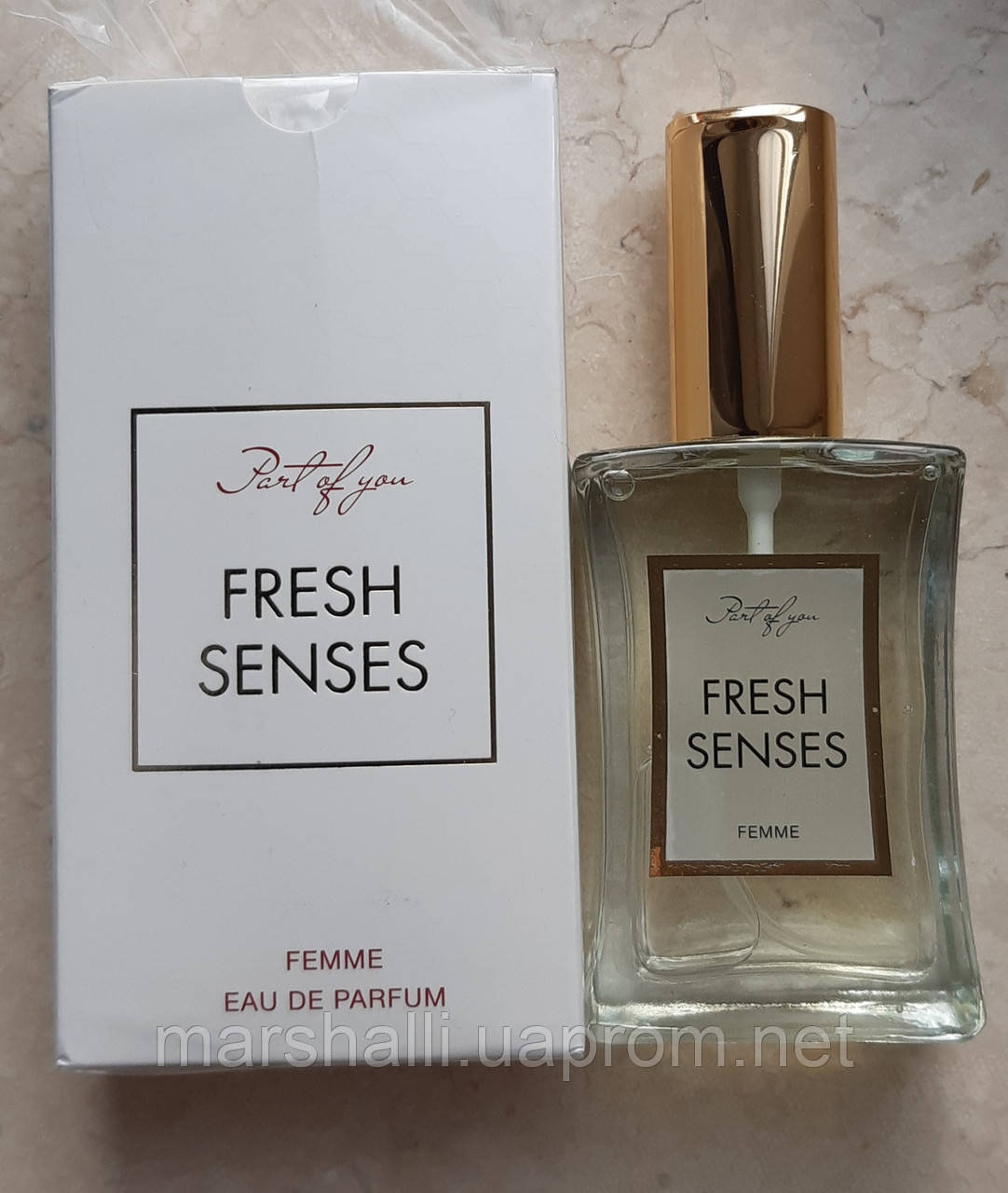 Парфумована вода FRESH SENSES 80% 60 мл.