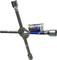 Ключ балонний хрестовий посилений Сталь 14" x 355 мм D16 мм