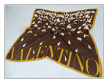 Хустка Valentinno шовк, фото 1