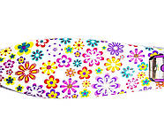 Дитячий самокат MAXI Violet Flowers Світяться колеса, фото 4