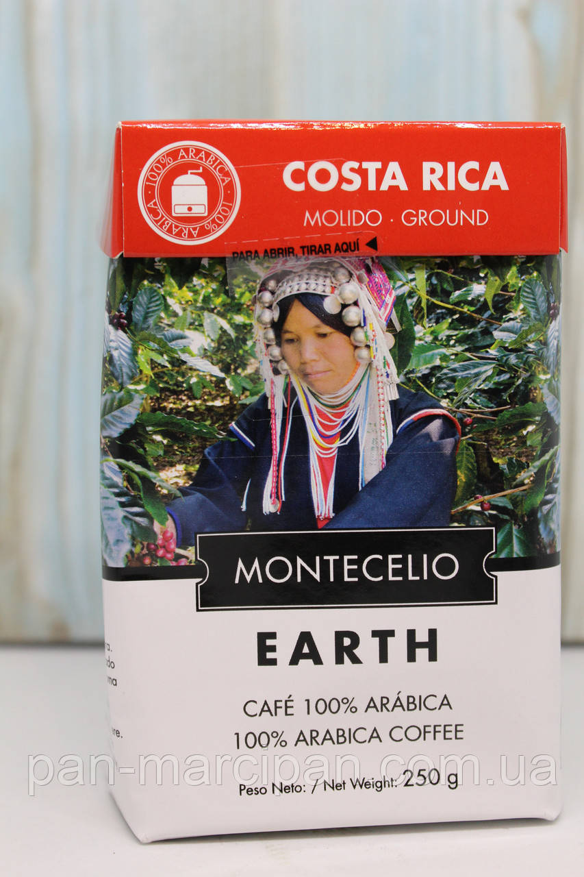 Кава мелена Montecelio Costa Rico 250g 100% арабіка, фото 1