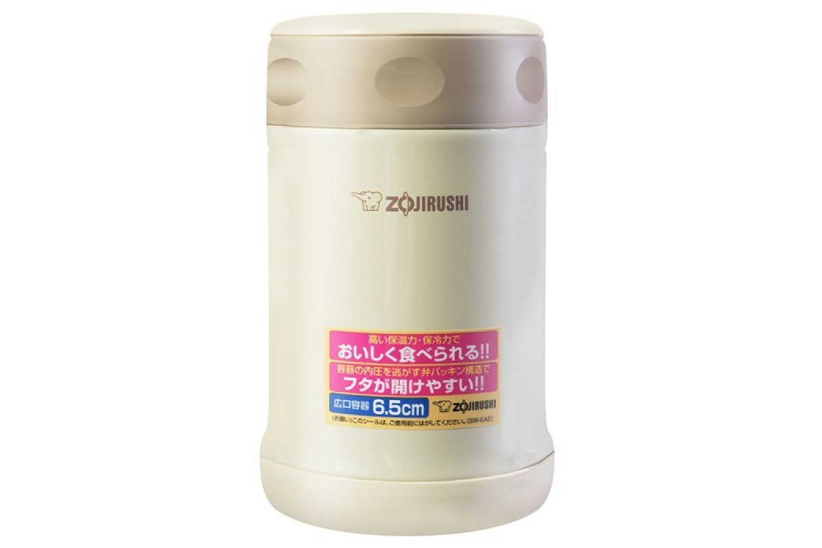 Харчової термоконтейнер ZOJIRUSHI SW-EAE50CC 0.5 л ц:білий, фото 1