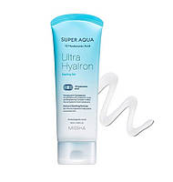 Пілінг-гель для очищення шкіри з гіалуроновою кислотою Missha Super Aqua Ultra Hyalron Peeling Gel 100 мл, фото 3