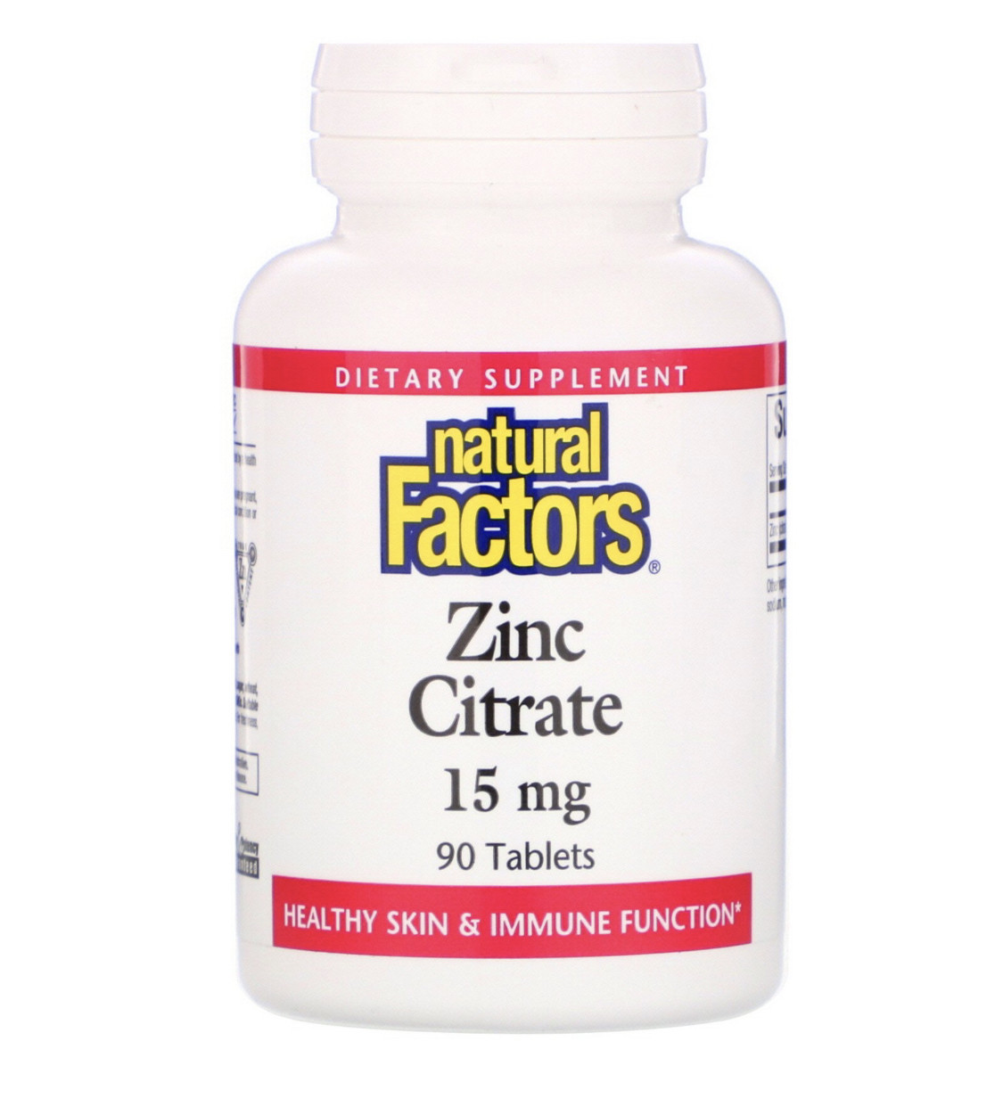 Natural Factor Zinc Chelate 15 mg , 90 таблеток