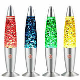 Нічник Гліттер Лампа 34 см, фото 2