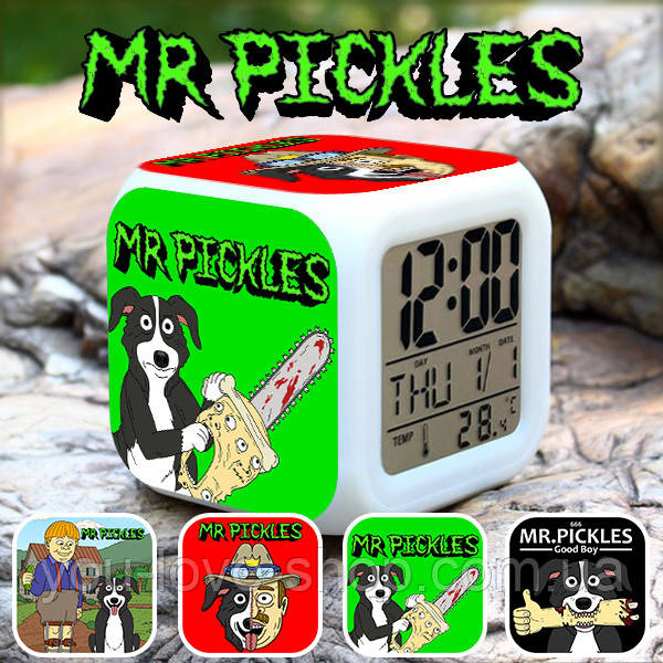 Настільні годинники Містер Піклз "Tommy & Dog" / Mr. Pickles