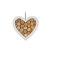 Декорация деревянная "Сердце", 18 см, Jumi