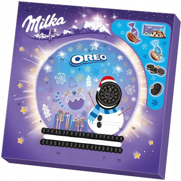 Адвент Календарь Milka Oreo Advent Calendar 286g — Купить Недорого на