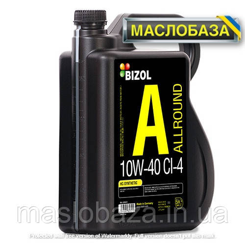 Напівсинтетичне моторне масло - BIZOL Protect 10W40 5л, фото 1