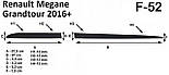 Молдинги на двері для Renault Megane Grandtour IV 2016+, фото 5