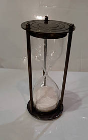 Годинник пісочний бронзовий (5 хв) (14,5х7х7 см)