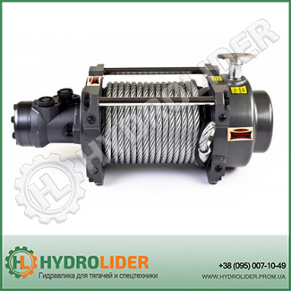 Лебедка гидравлическая на эвакуатор DWHI 15000 HD Dragon Winch без управления