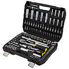 Набір насадок торцевих і біт 1/4", 1/2" 110 шт. CrV mid SIGMA (6003771)