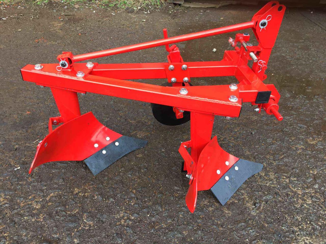 Плуг 2-х корпусний 2-25 ШИП (55 см) для мінітрактора, фото 1