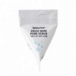 Скраб для обличчя з содою і кислотами AYOUME Enjoy Mini Pore Scrub, 3г
