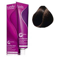 Londa Color NEW 4/4 шатен мідний (стійка крем-фарба, 60мл)