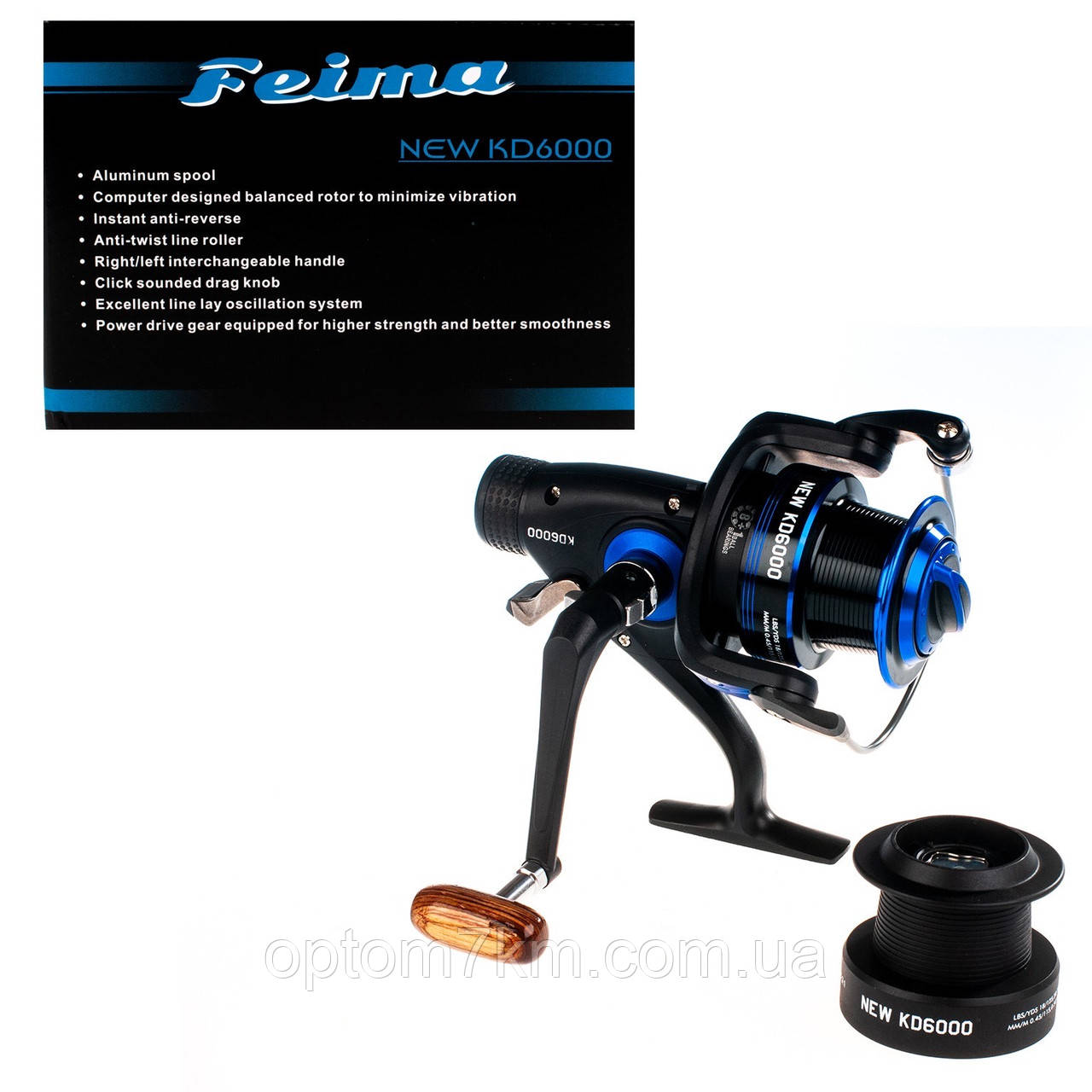 Котушка з байтранером Feima KD4000