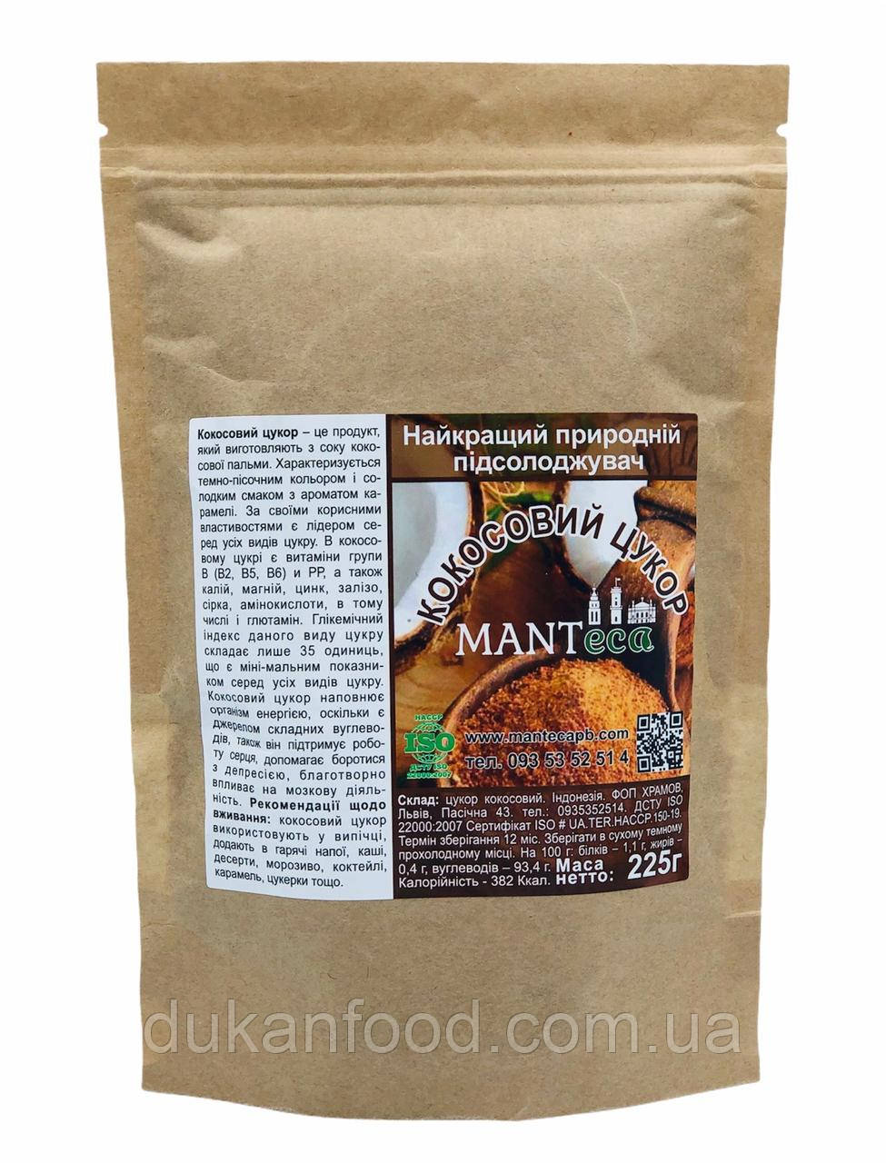 Кокосовий цукор Manteca 210 г