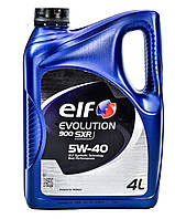 Моторное масло Elf EVOLUTION 900 SXR 5w40 4л/3,39кг