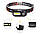 Налобний ліхтар KX-1804 XPE+COB USB 2 діоди + 18650, фото 3