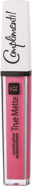 Рідка помада для губ матова Relouis True Matte Complimenti №07 4,5 м, фото 1