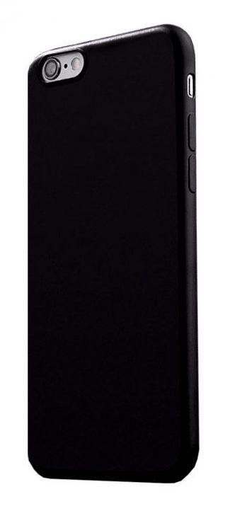 Чохол для iPhone 6s Plus силіконовий бампер чорний, фото 1