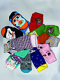 Дитячі теплі махрові усередині шкарпетки для дівчаток, різні розміри і безліч забарвлень, фото 3