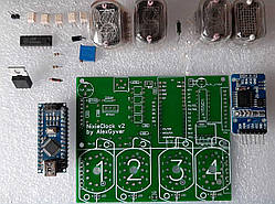 Конструктор "Годинник на газорозрядних індикаторів IN-12" для самостійної збірки