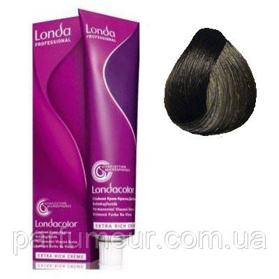 Londa Color NEW 5/0 світлий шатен (стійка крем-фарба, 60мл)