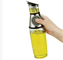 Пляшка для олії скляна з мірною чашею 250 мл FRICO FRU-0123