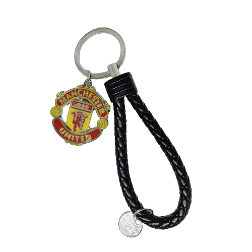 Шкіряний Брелок Manchester United FC лого