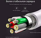 Зарядка USB кабель Hoco X21 USB для Huawei P30 Lite USB Type-C Red, фото 6