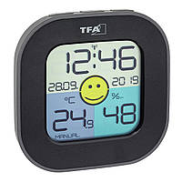 Термометр-гігрометр цифровий TFA Fun Black