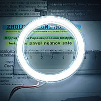 Ангельские глазки 60мм кольцо COB. Цвет белый. Цена за одно кольцо.