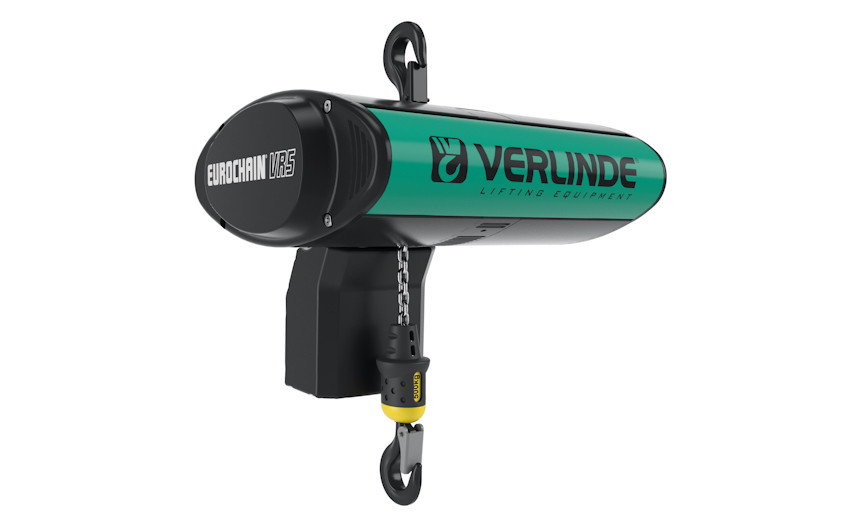 Таль електрична трифазна VERLINDE 474 - 320 кг, 8/2 м / хв, фіксована підвішена на гаку, фото 1