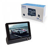 Відеореєстратор з 3 камерами Car DVR WDR Full HD 1080P, фото 6