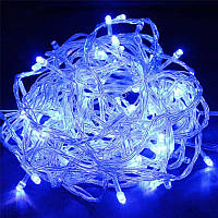 Новорічна світлодіодна гірлянда 6.5 метрів 80led.( Синій )