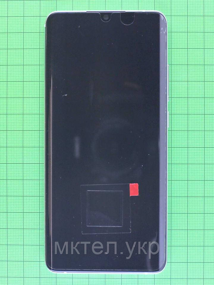 Дисплей Xiaomi Mi Note 10 з сенсором, корпусом білий Оригінал #5600030F4L00