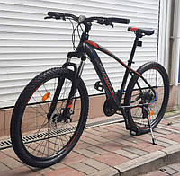 Велосипед горный Azimut "NEVADA" FRD 29" рама 17", чёрно-красный