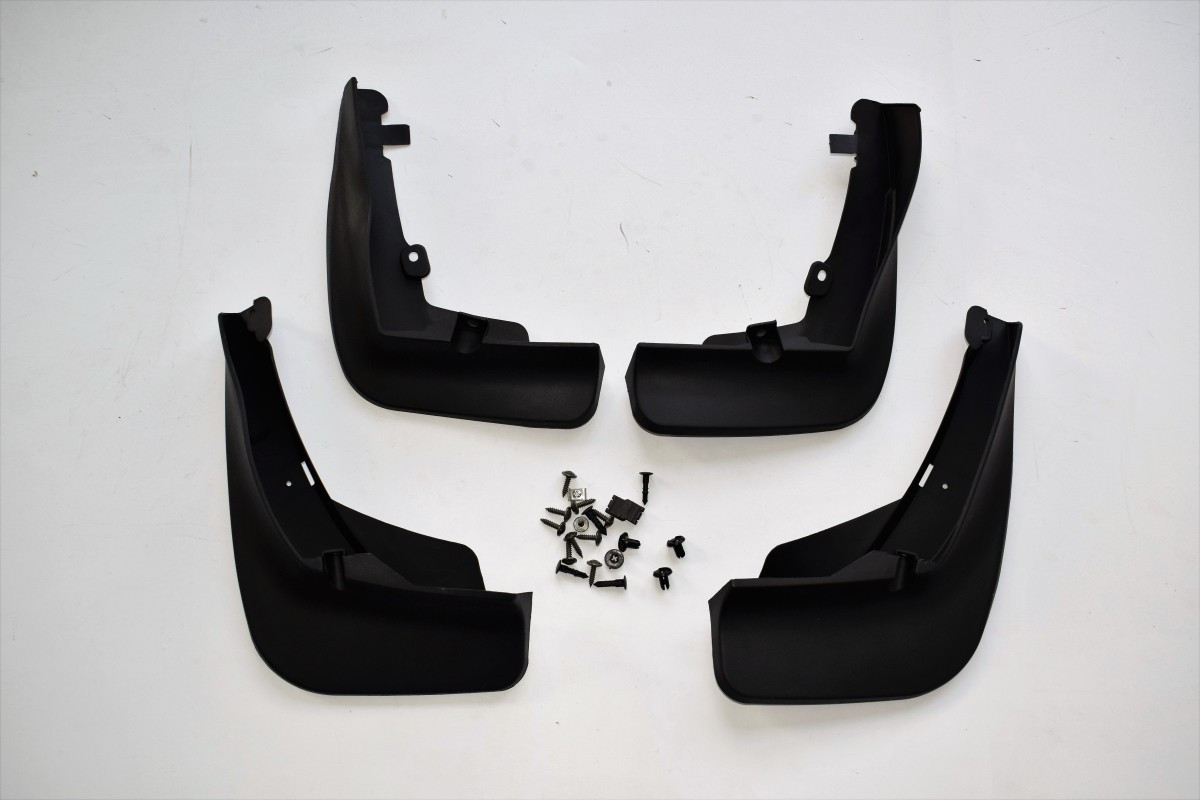 Бризковики Volkswagen Touareg 2018- (комплект 4 шт.), фото 1