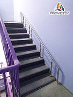 Перила дитячі з нержавійки низькі для ясел, дошкільних установ і розвиваючих центрів