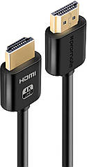 Кабель Promate ProLink4K2-10M HDMI/HDMI 4K 60 Гц 10 м Black