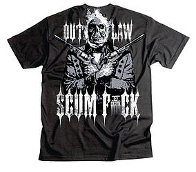 Футболка SIKSPAK OUTLAW SCUMFUCK Tee (Black), M