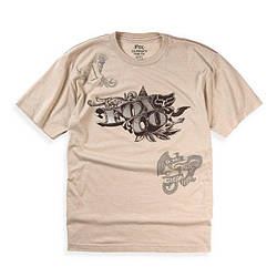 Футболка FOX Counterfeit Heathered Tee (Sand), L