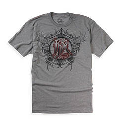 Футболка FOX Reaction Heathered Tee (Grey), S