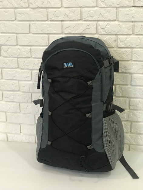 Рюкзак туристичний VA T-09-2 55л Black/Grey (N009234)