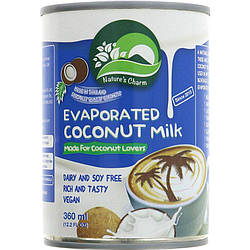Випарене кокосове молоко Nature's Charm Evaporated Coconut Milk 360 мл