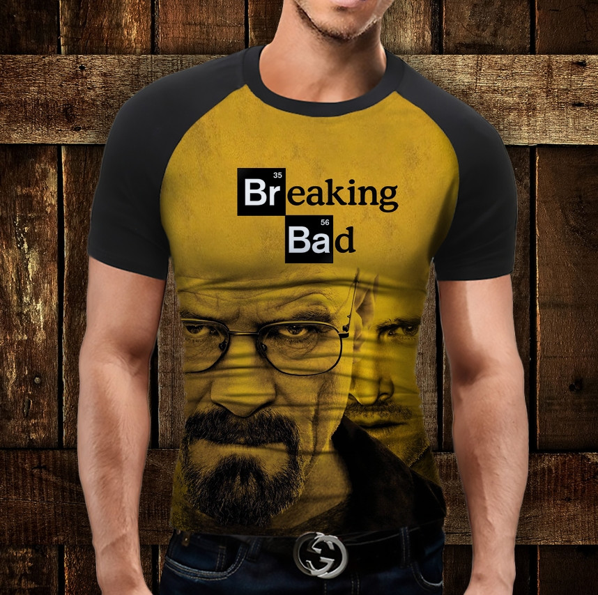 Футболка-реглан з 3D принтом  BREAKING BAD