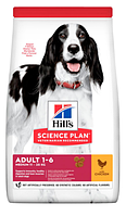 Корм Hills (Хілс) SP Can Adult AdvFitness Medium для дорослих собак середніх порід з куркою, 2,5 кг.