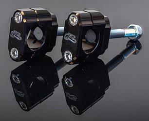 Кріплення Renthal Bar Mounts D28 - Honda/Kawasaki, Offset 0 mm